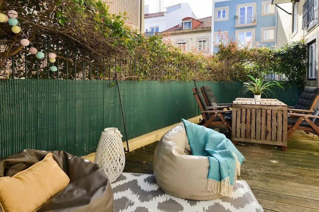Charming Duplex With Private Terrace And Parking Διαμέρισμα Lisboa